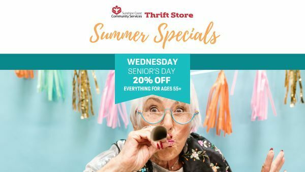 Senior’s Day at the Thrift Store 
