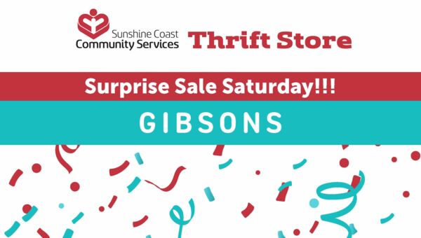 Thrift Store - Surprise Sale Saturdays!