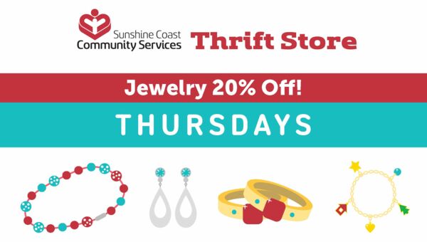 Thrift Store - Jewelry 20% Off!