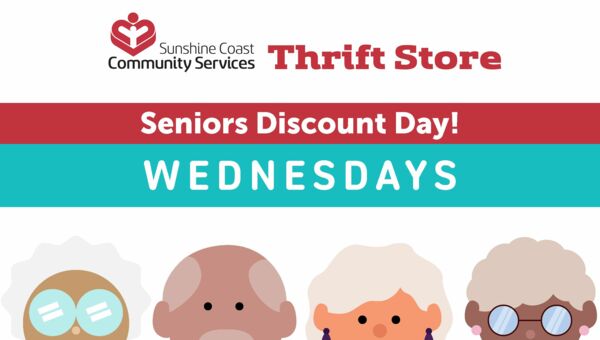Thrift Store - Seniors Discount Day!