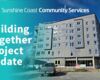 Update on new building project timeline