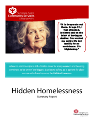 Hidden Homelessness Report Summary